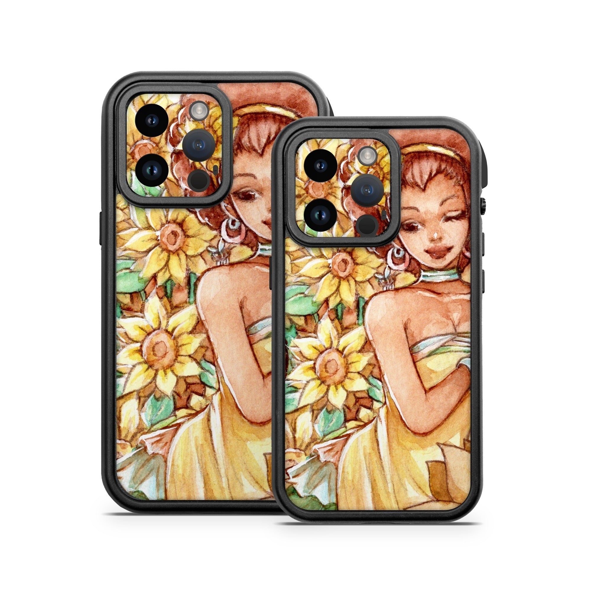 Lady Sunflower - Otterbox Fre iPhone 14 Case Skin