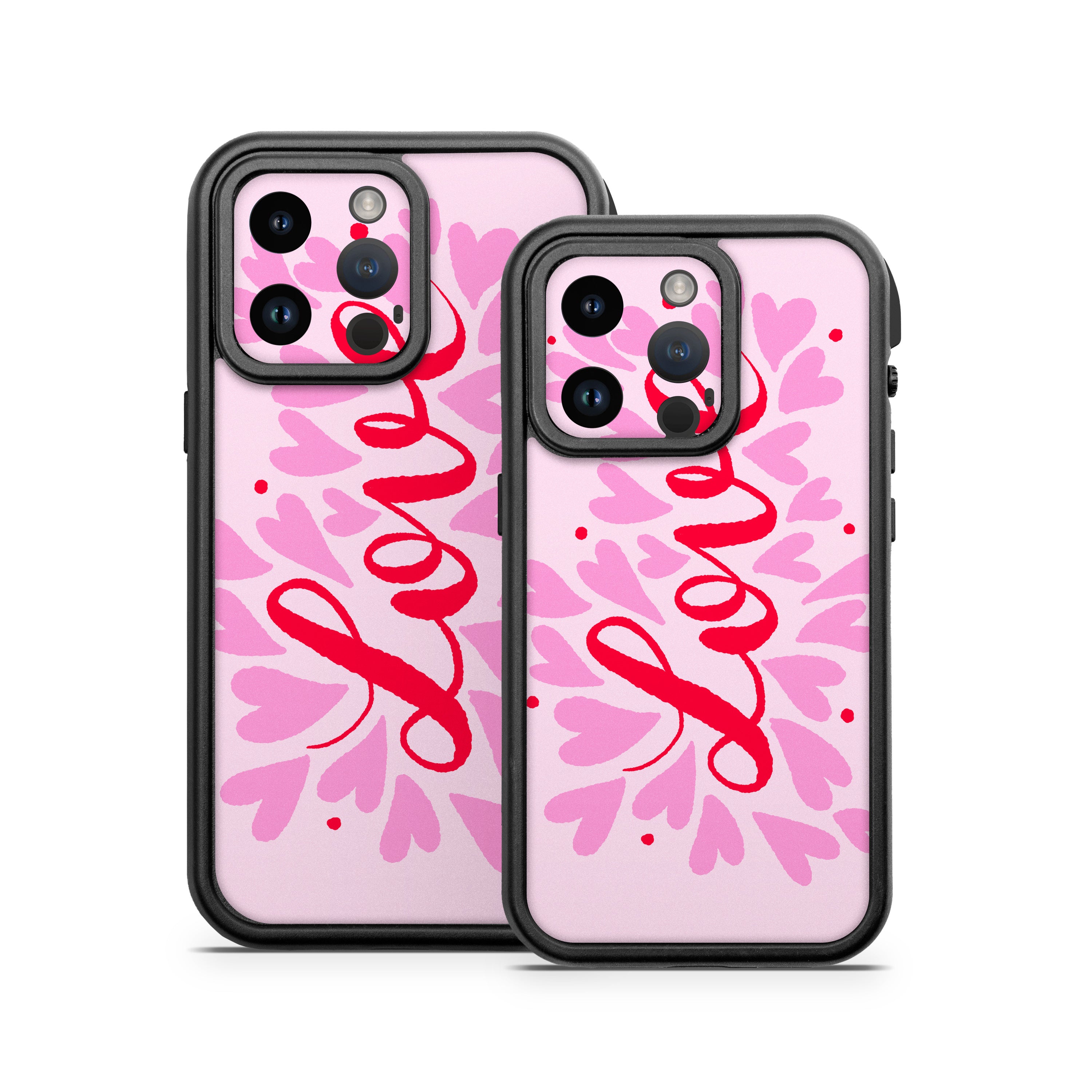 Love Hearts - Otterbox Fre iPhone 14 Case Skin