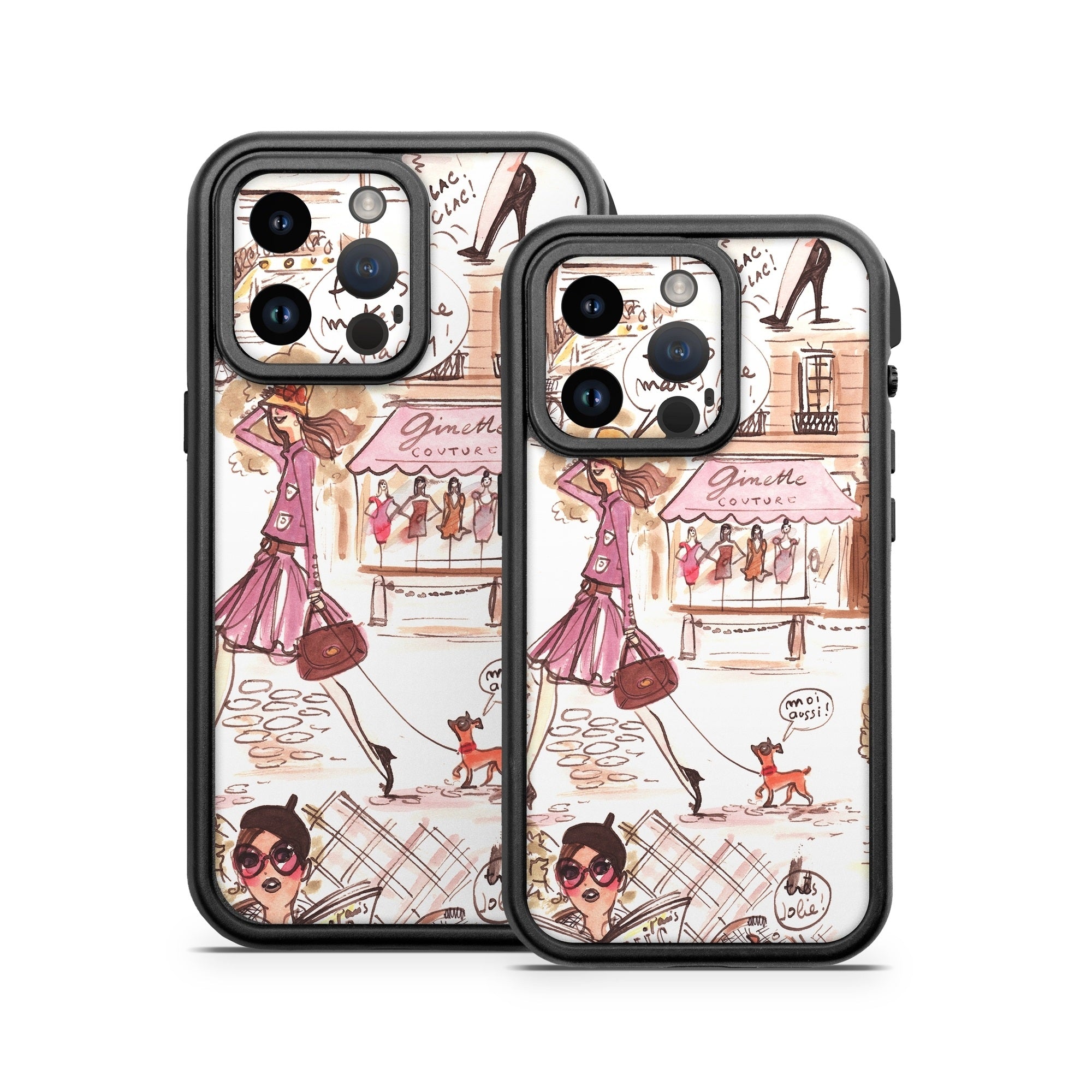 Paris Makes Me Happy - Otterbox Fre iPhone 14 Case Skin