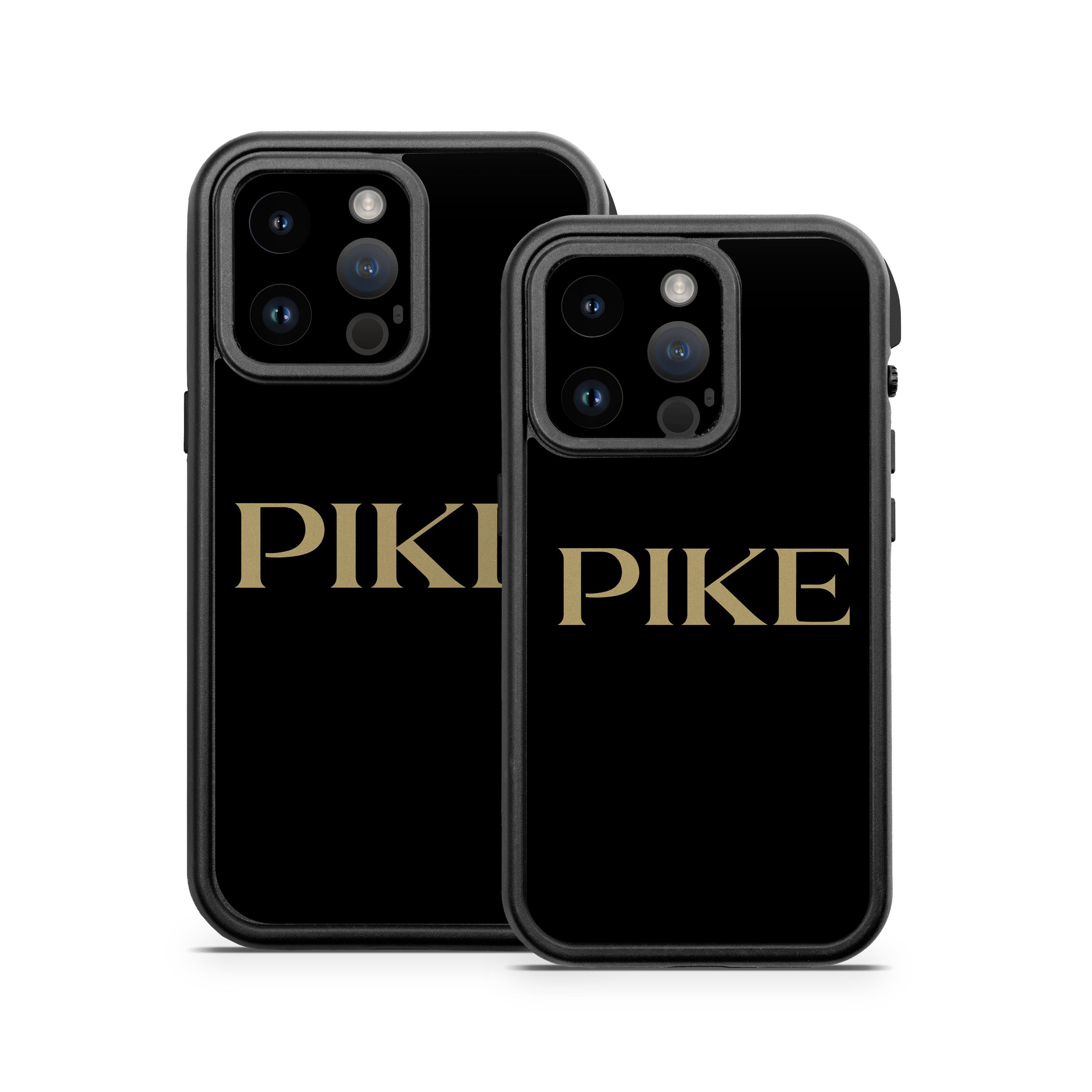 Pi Kappa Alpha PIKE Logo Black - Otterbox Fre iPhone 14 Case Skin