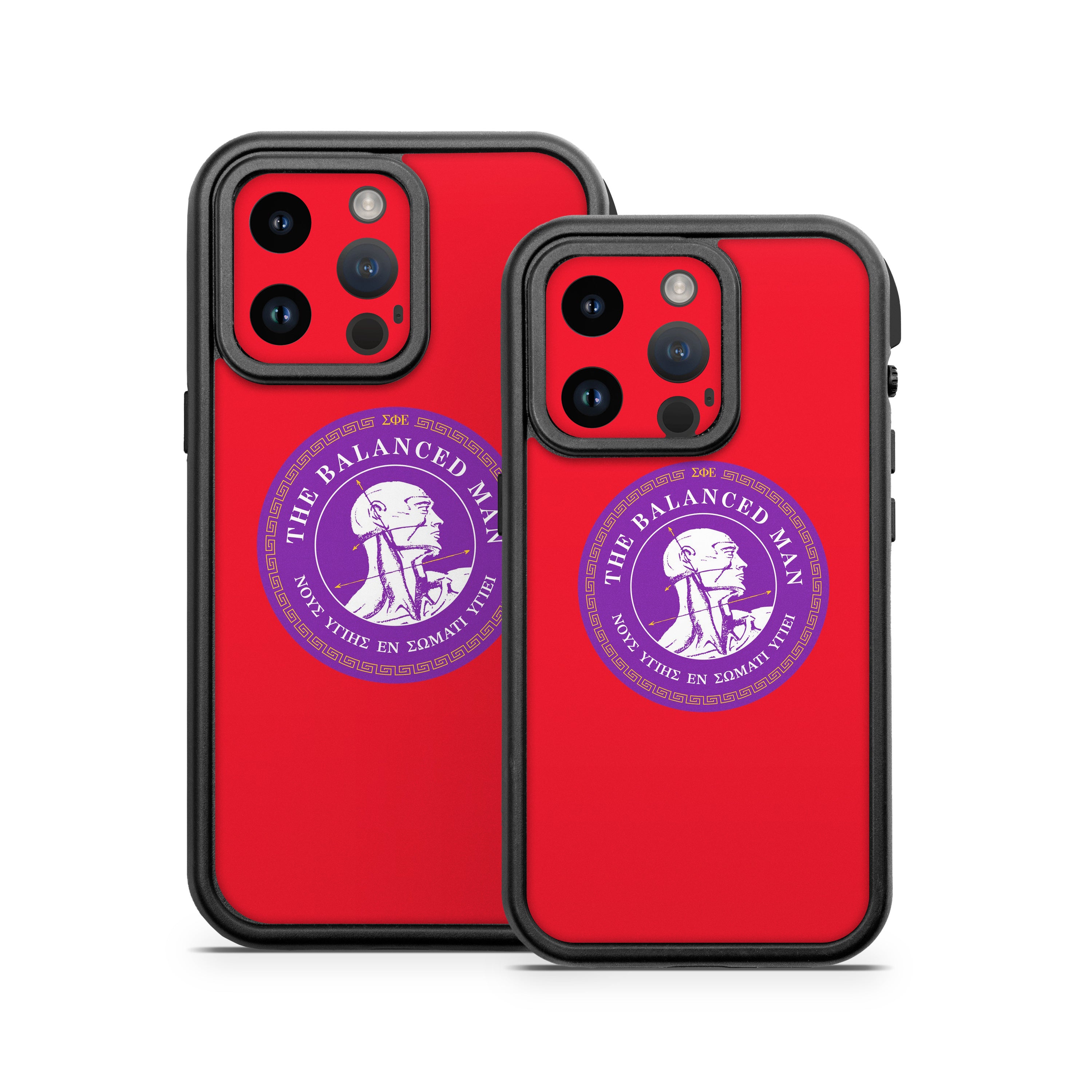 Sigma Phi Epsilon Balanced Man Red - Otterbox Fre iPhone 14 Case Skin