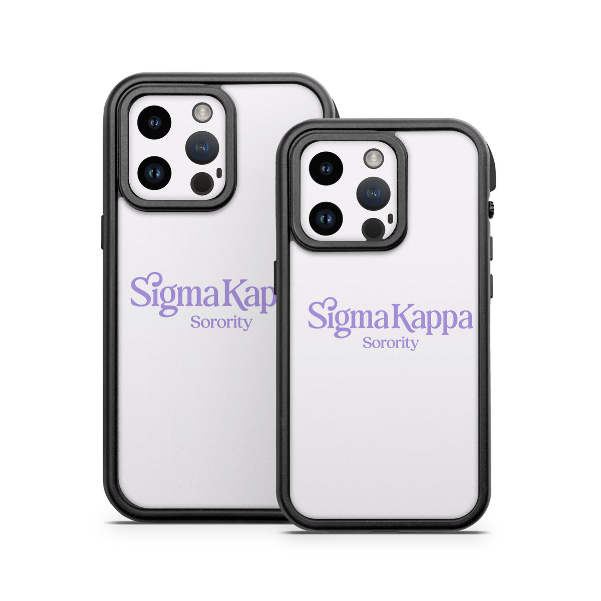 Sigma Kappa Sorority Logo Legacy Lavender on Dove Love - Otterbox Fre iPhone 14 Case Skin