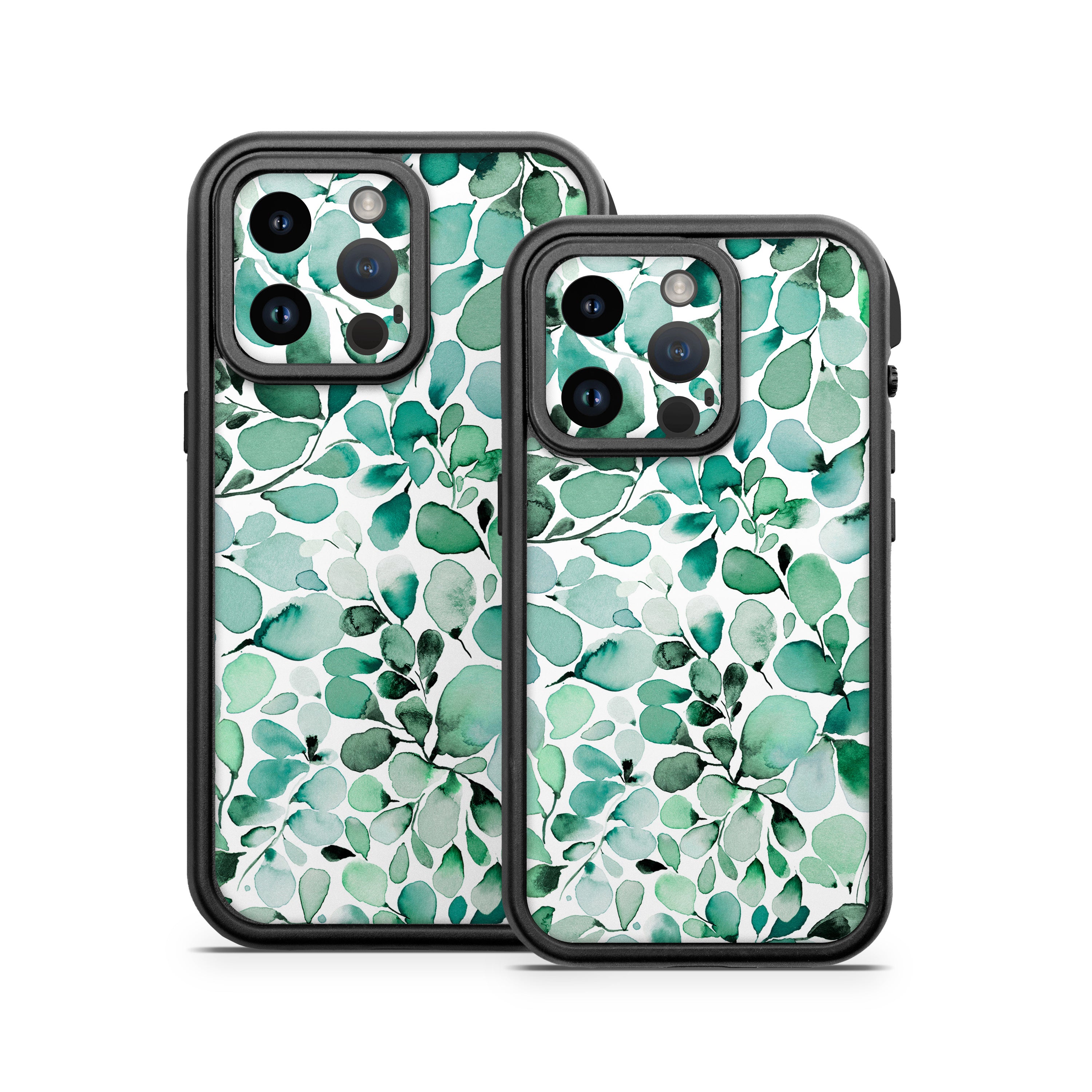 Watercolor Eucalyptus Leaves - Otterbox Fre iPhone 14 Case Skin