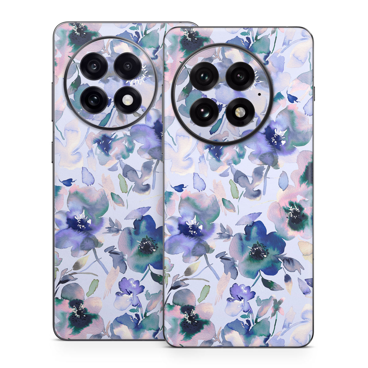 Aquatic Artistic Flowers - OnePlus 13 Skin