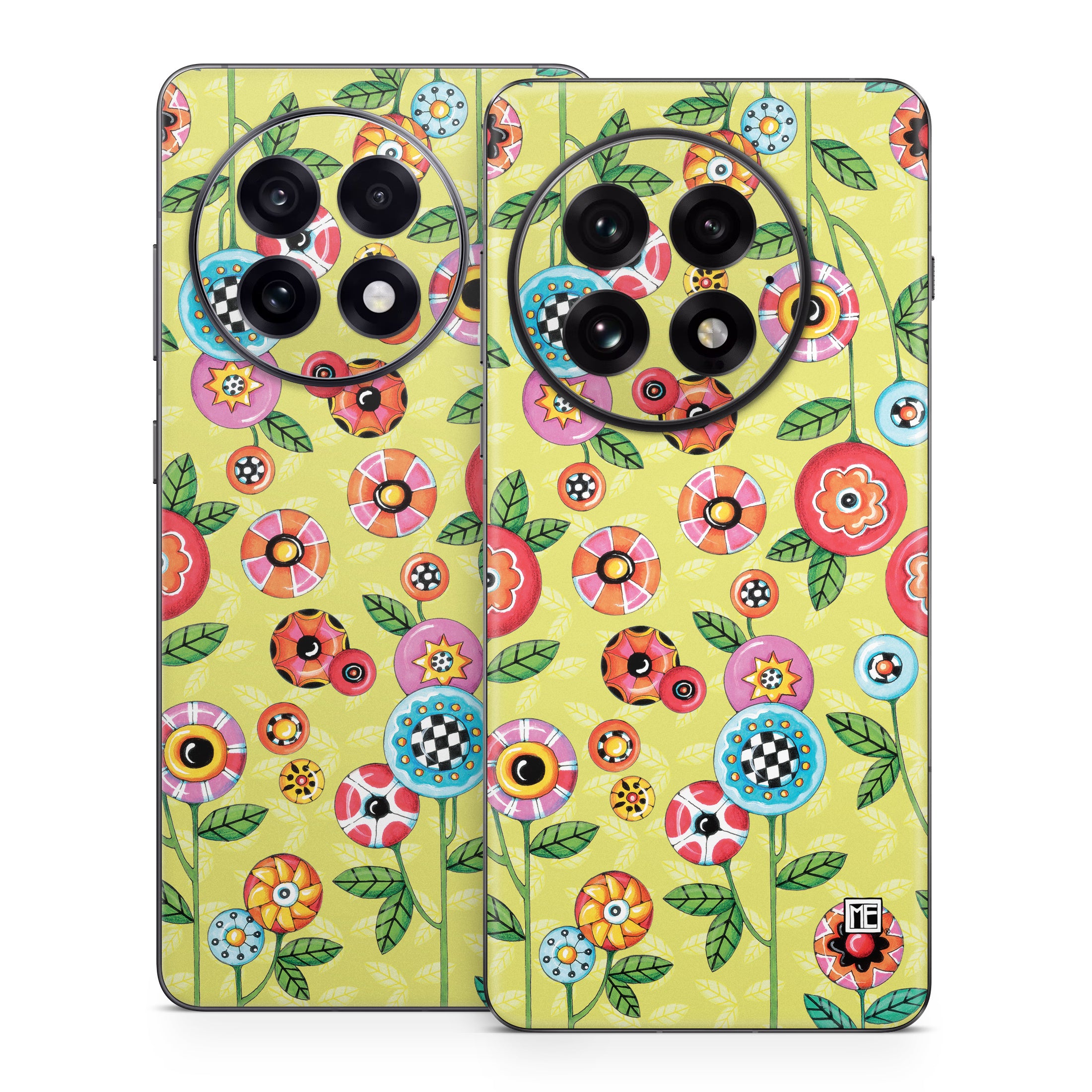 Button Flowers - OnePlus 13 Skin