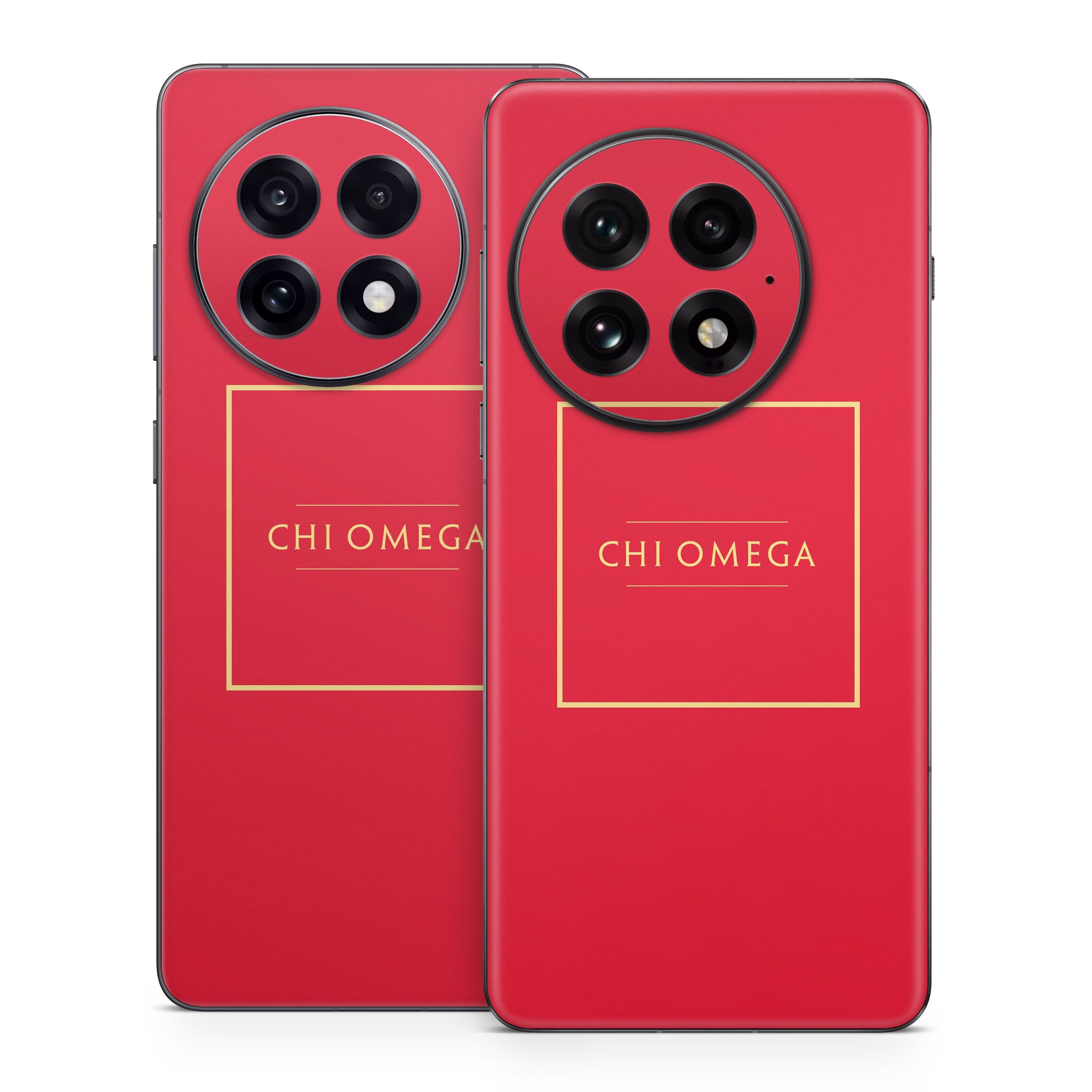 Chi Omega Cardinal with Border - OnePlus 13 Skin