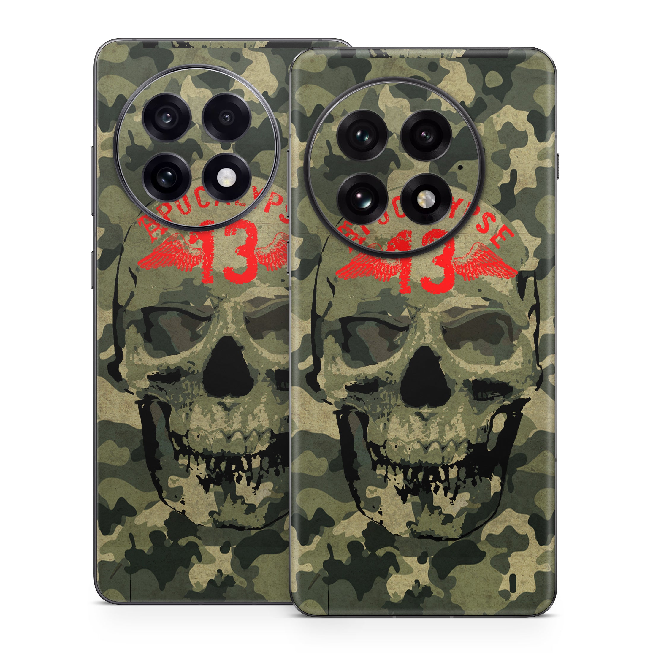 Camo Skull - OnePlus 13 Skin