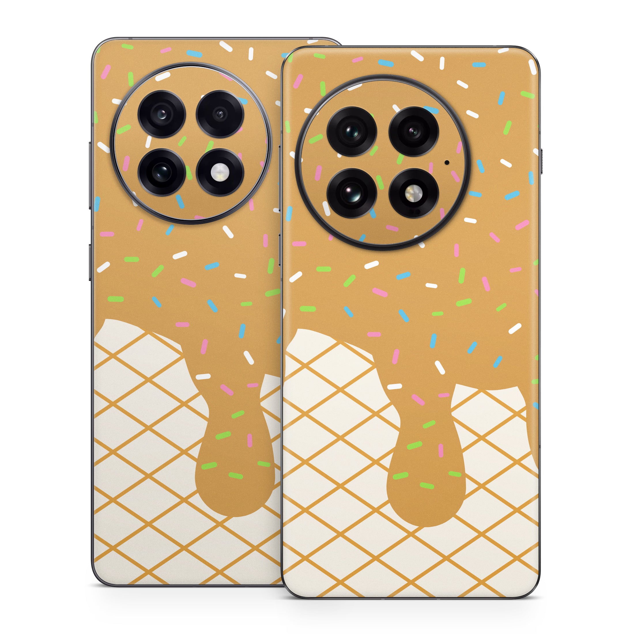 Caramel Ice Cream Drip - OnePlus 13 Skin