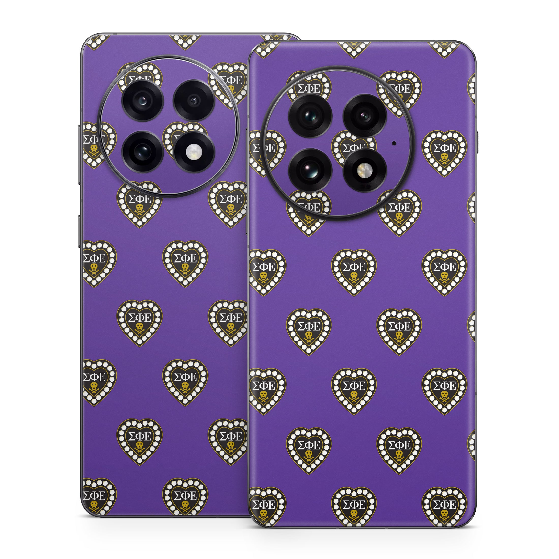 Sigma Phi Epsilon Badge Pattern Purple - OnePlus 13 Skin