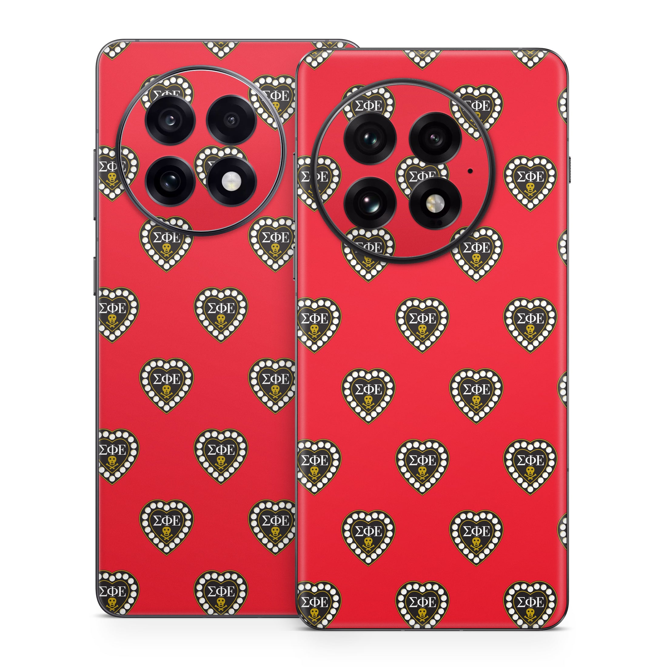Sigma Phi Epsilon Badge Pattern Red - OnePlus 13 Skin
