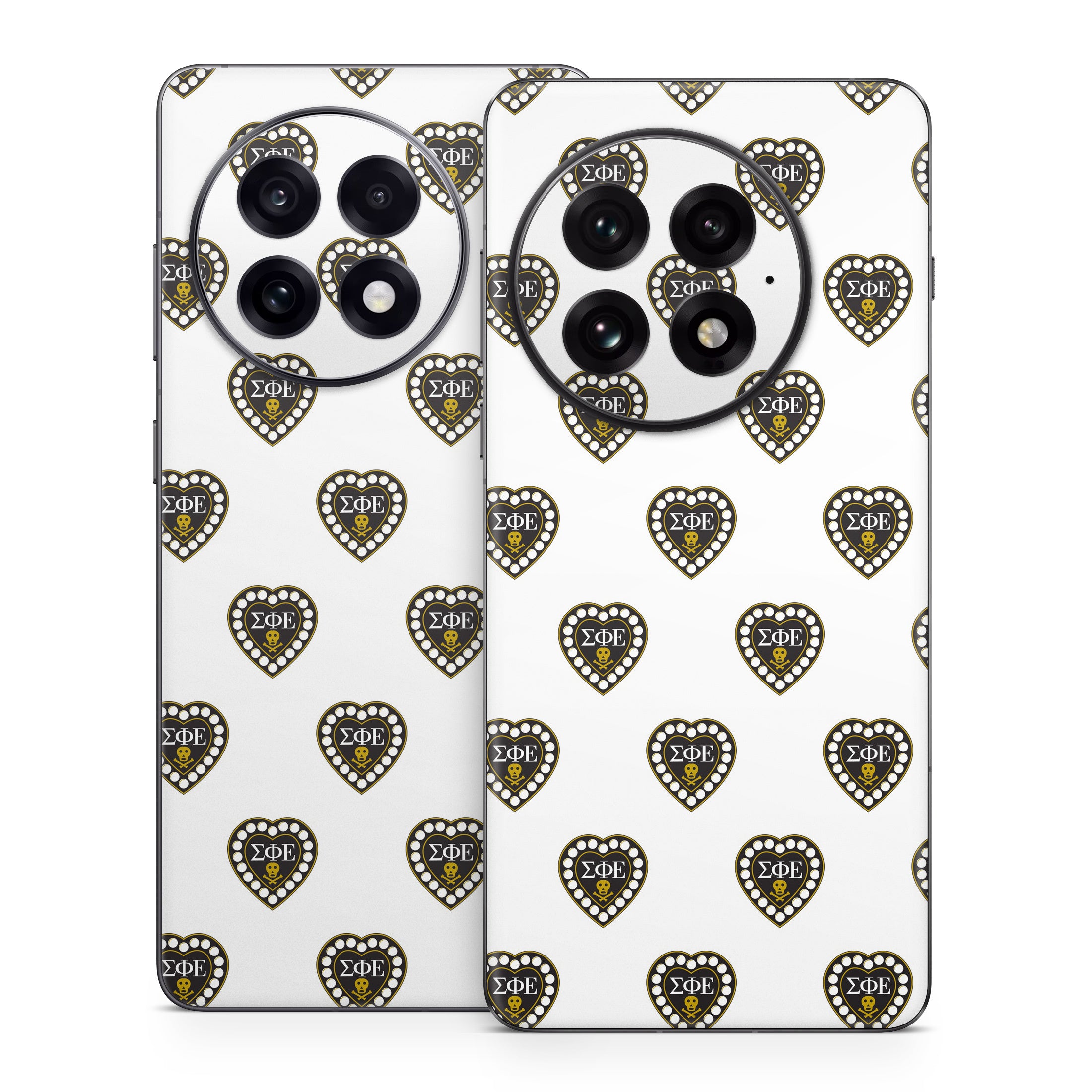 Sigma Phi Epsilon Badge Pattern White - OnePlus 13 Skin
