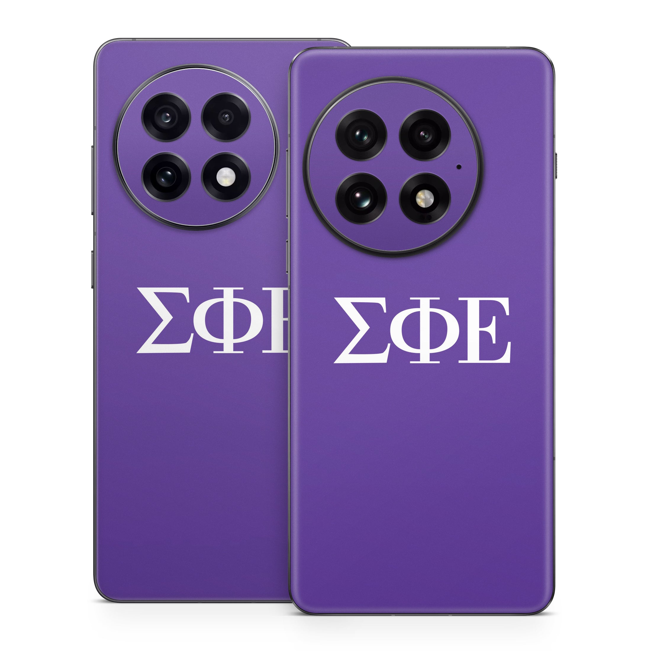 Sigma Phi Epsilon Greek Letters Purple - OnePlus 13 Skin