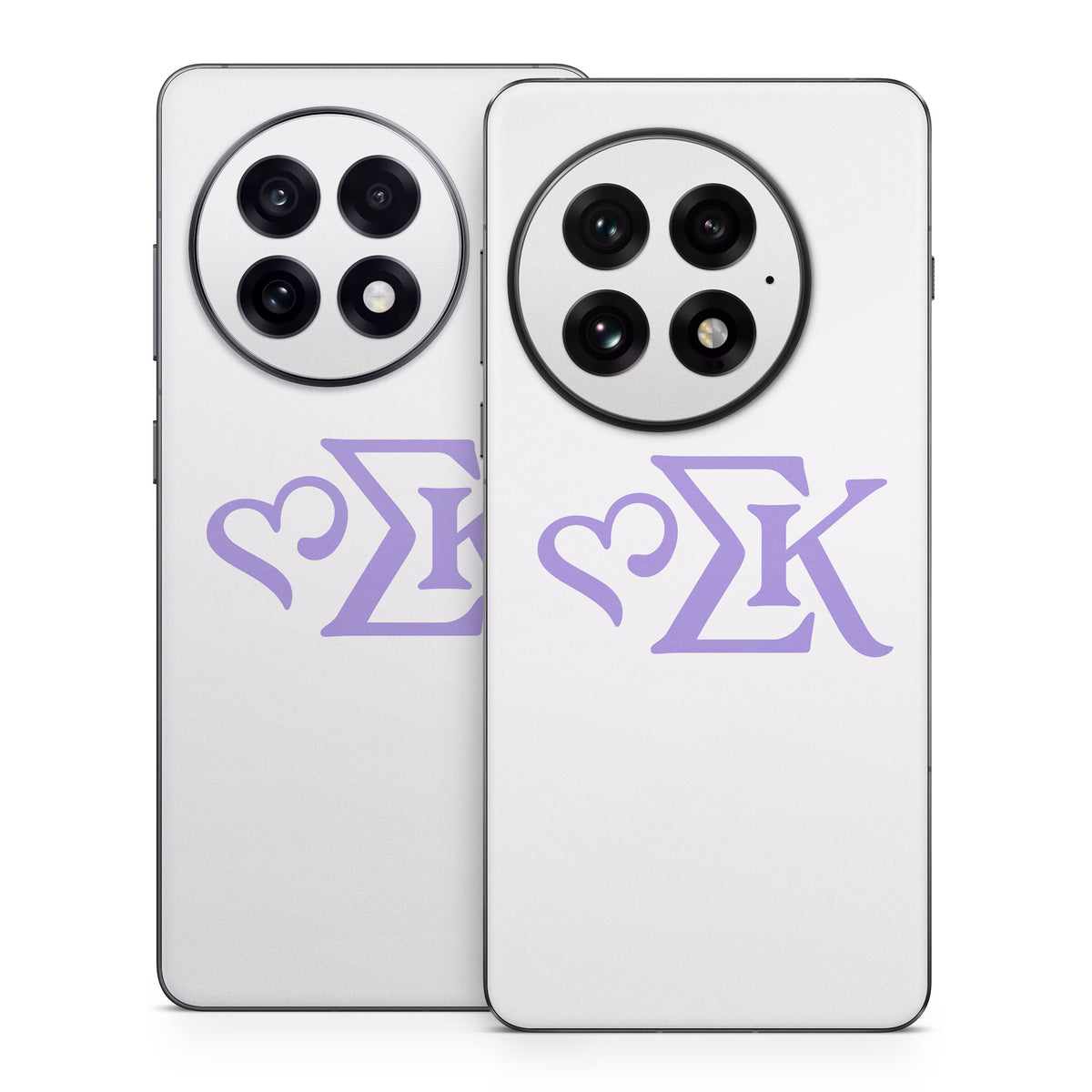 Sigma Kappa Greek Letters Legacy Lavender on Dove Love - OnePlus 13 Skin