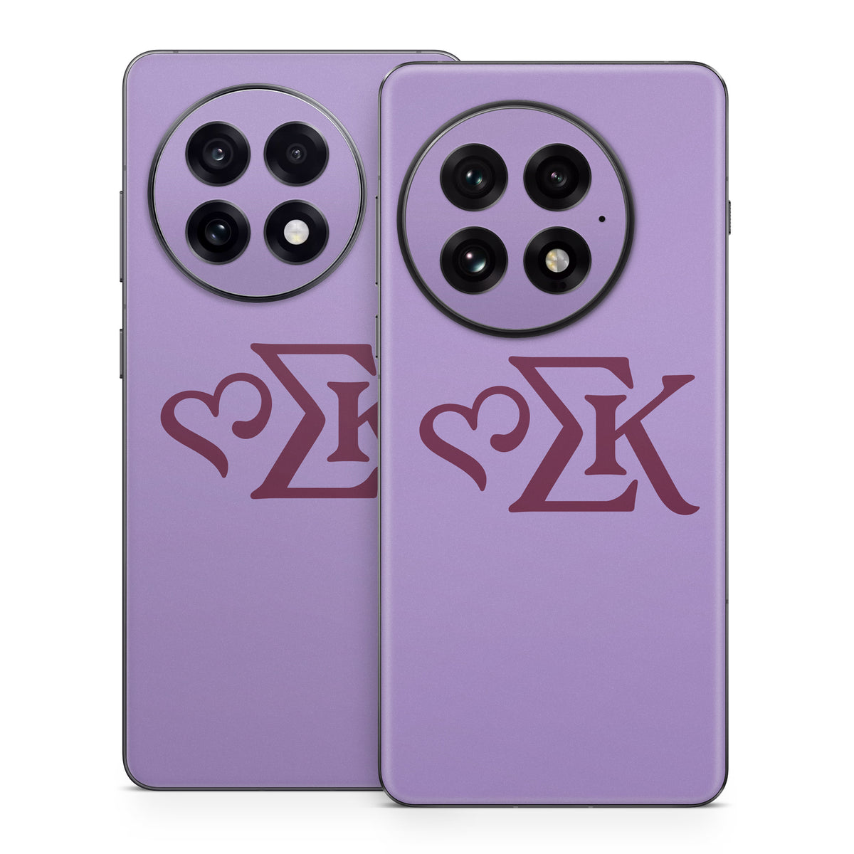 Sigma Kappa Greek Letters Mary Maroon on Legacy Lavender - OnePlus 13 Skin
