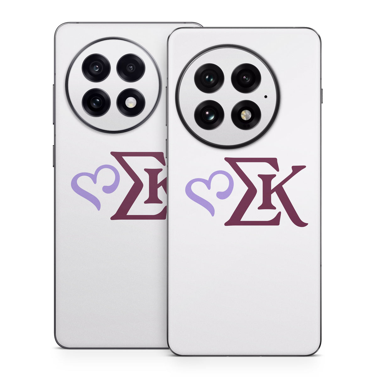 Sigma Kappa Greek Letters Two Color on Dove Love - OnePlus 13 Skin