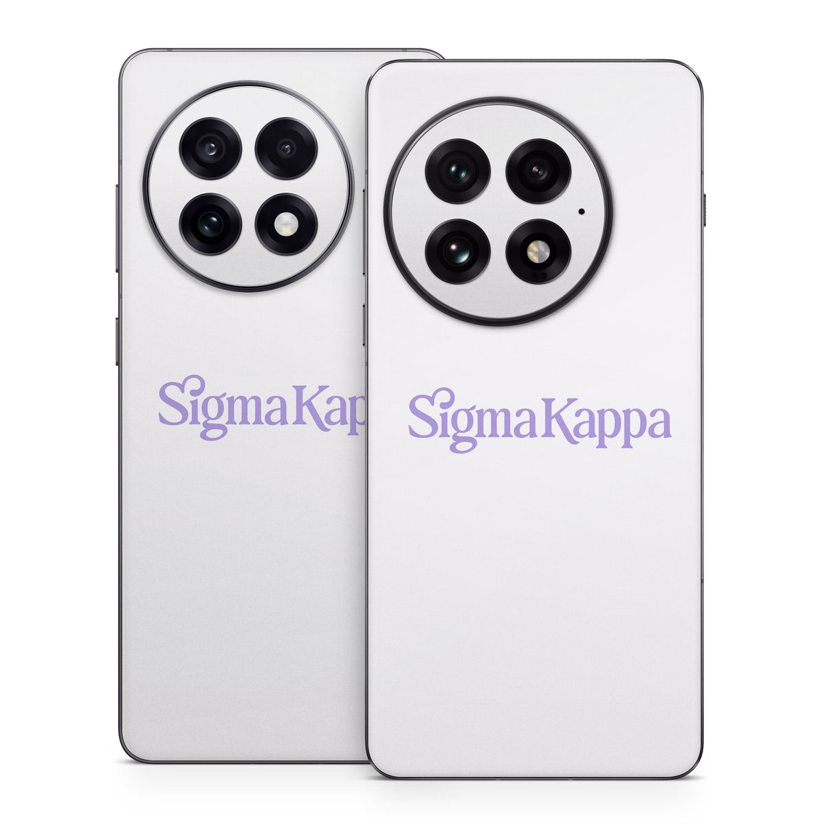 Sigma Kappa Primary Logo Legacy Lavender on Dove Love - OnePlus 13 Skin