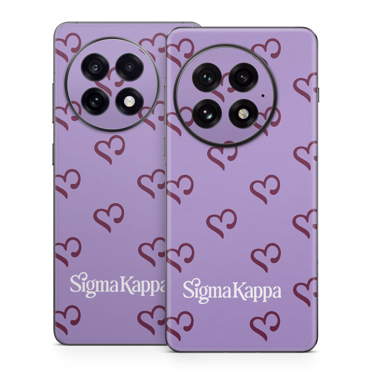 Sigma Kappa Hearts Pattern - OnePlus 13 Skin