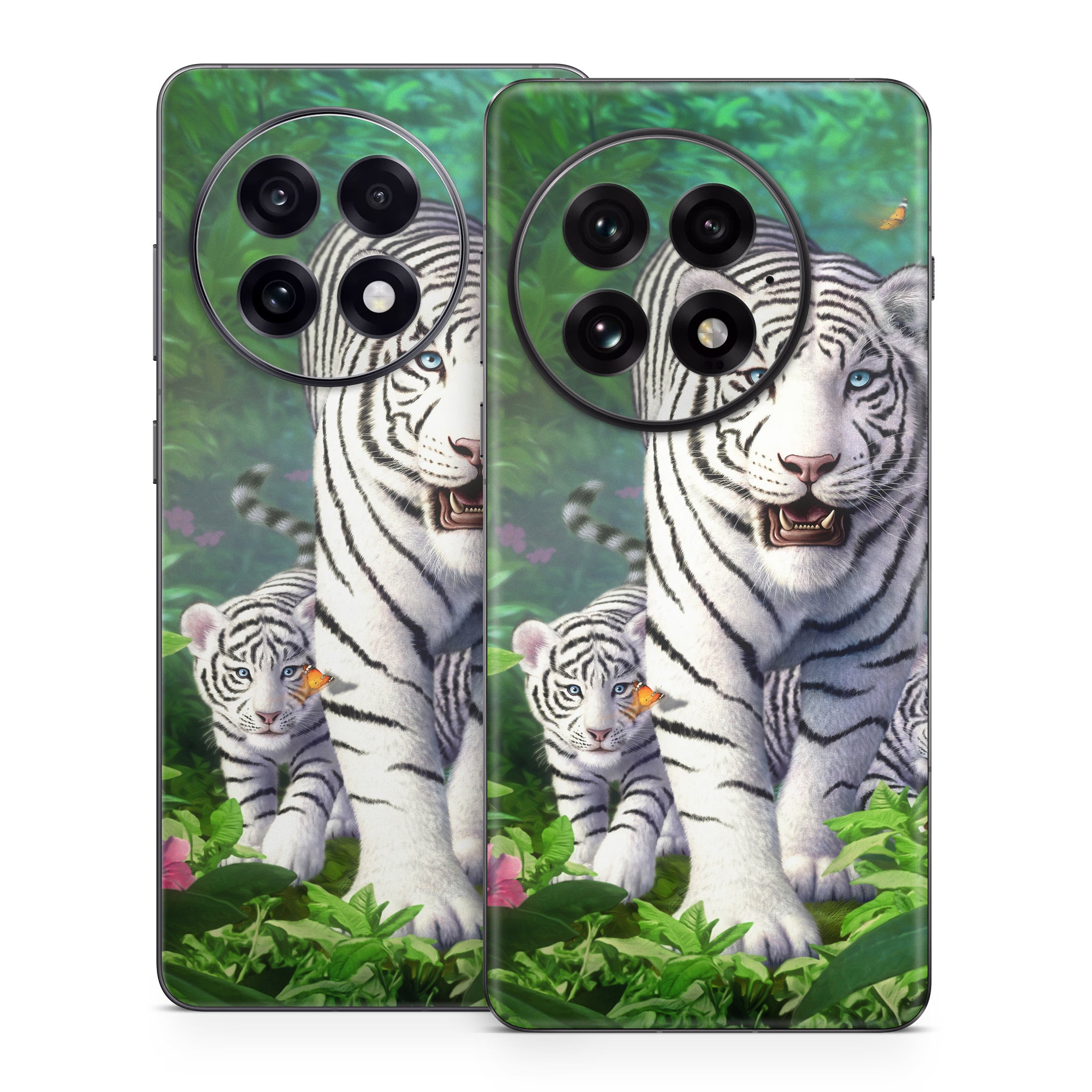 White Tigers - OnePlus 13 Skin