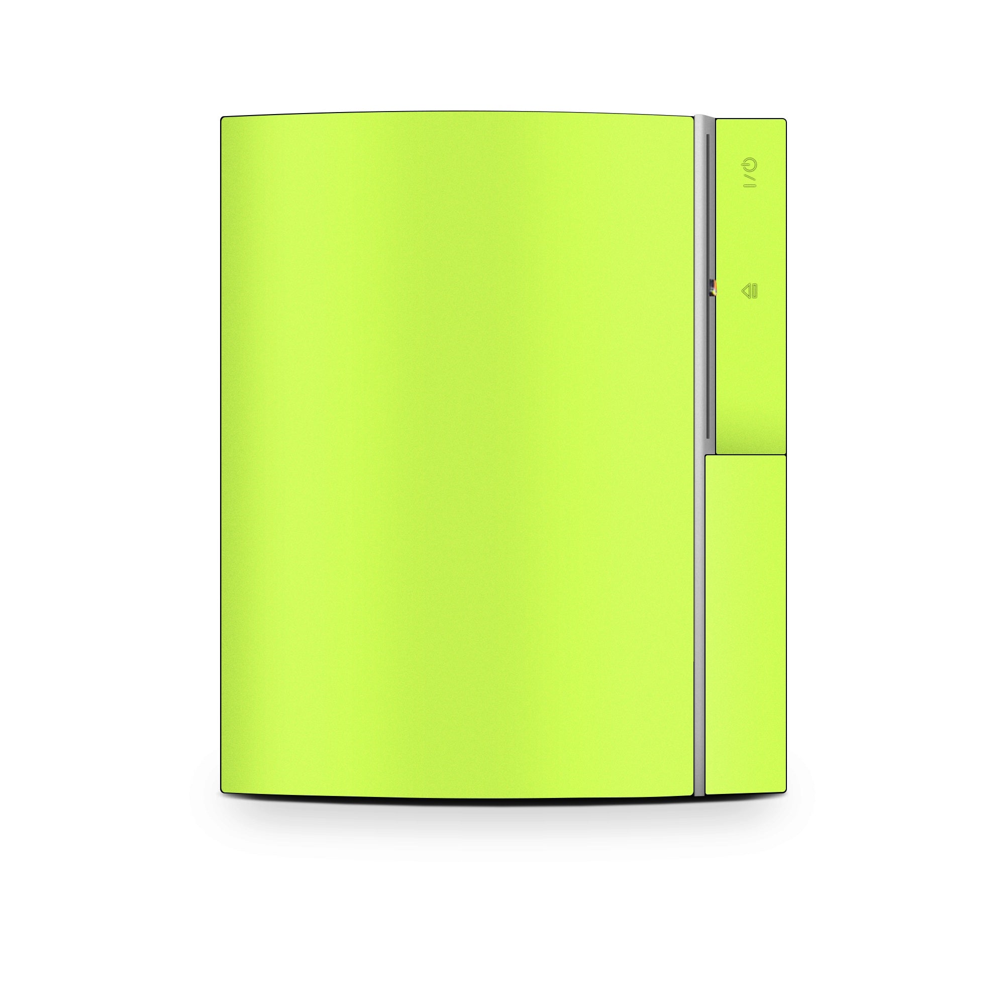 Solid State Lime - Sony PS3 Skin