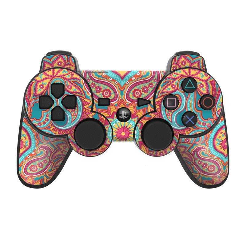 Carnival Paisley - Sony PS3 Controller Skin