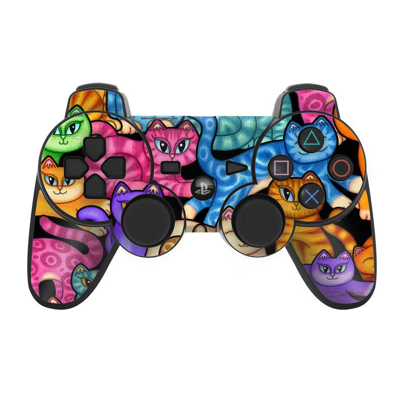 Colorful Kittens - Sony PS3 Controller Skin
