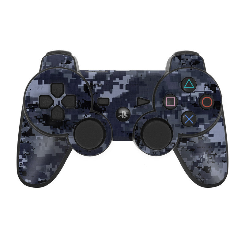 Digital Navy Camo - Sony PS3 Controller Skin