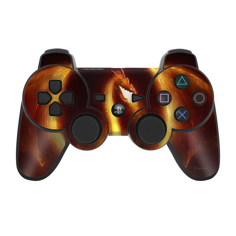Fire Dragon - Sony PS3 Controller Skin