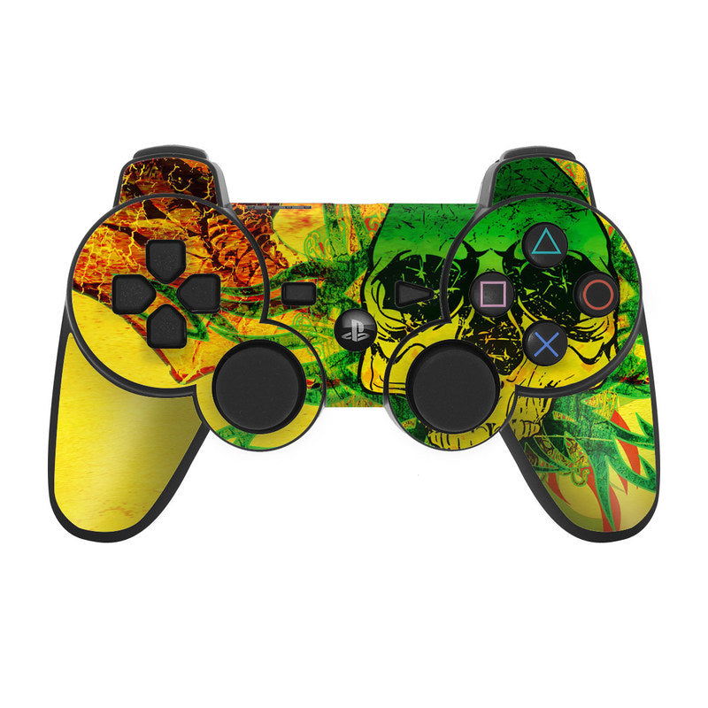 Hot Tribal Skull - Sony PS3 Controller Skin