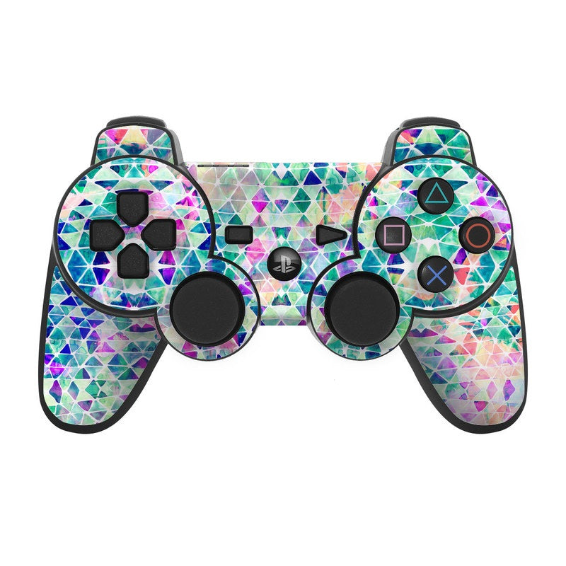 Pastel Triangle - Sony PS3 Controller Skin