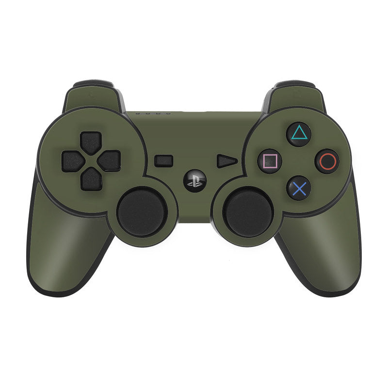 Solid State Olive Drab - Sony PS3 Controller Skin