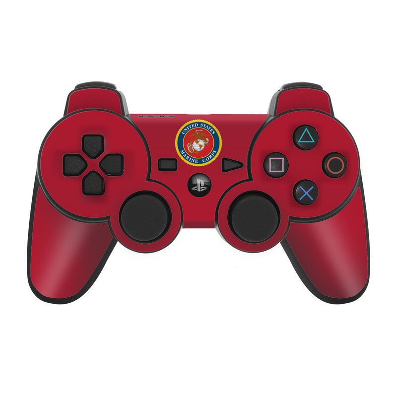 USMC Red - Sony PS3 Controller Skin