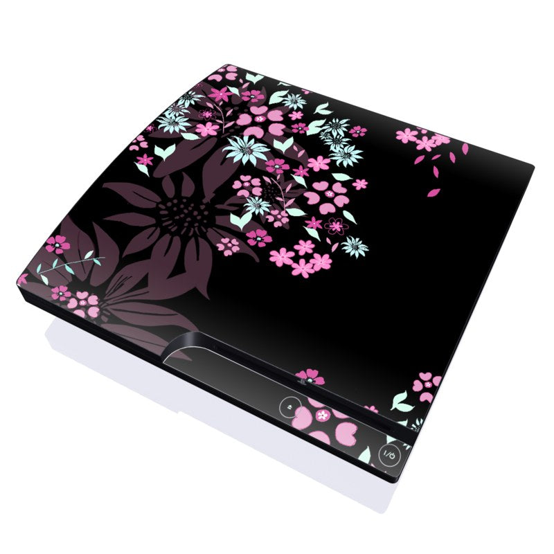 Dark Flowers - Sony PS3 Slim Skin