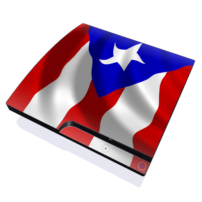 Puerto Rican Flag - Sony PS3 Slim Skin