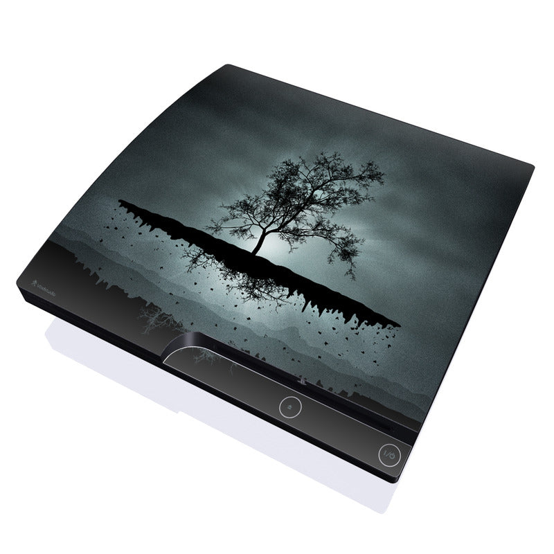Flying Tree Black - Sony PS3 Slim Skin