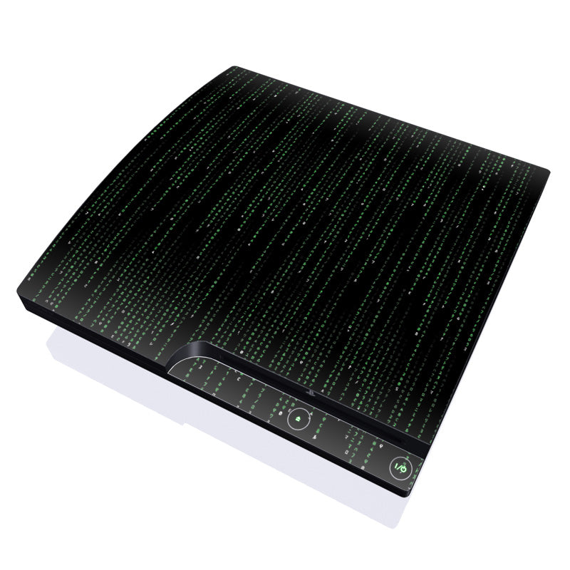 Matrix Style Code - Sony PS3 Slim Skin
