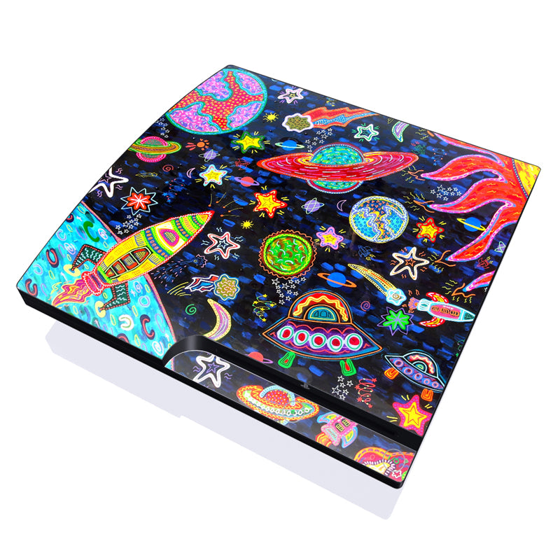 Out to Space - Sony PS3 Slim Skin