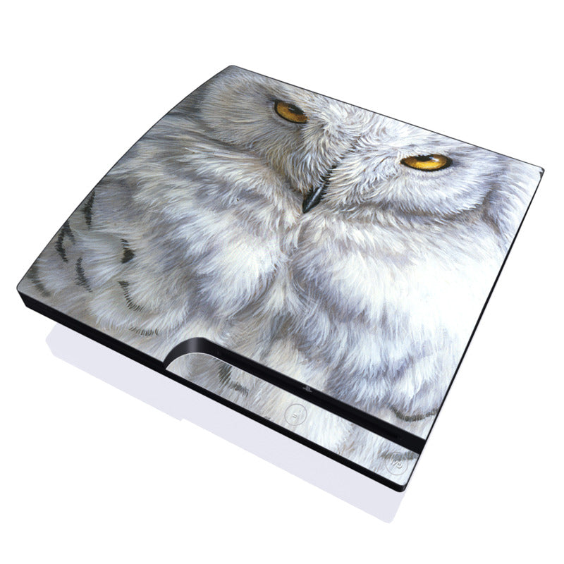 Snowy Owl - Sony PS3 Slim Skin