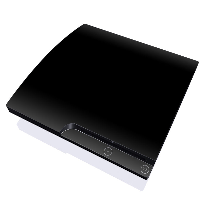 Solid State Black - Sony PS3 Slim Skin