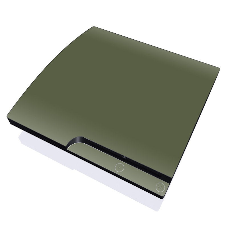 Solid State Olive Drab - Sony PS3 Slim Skin