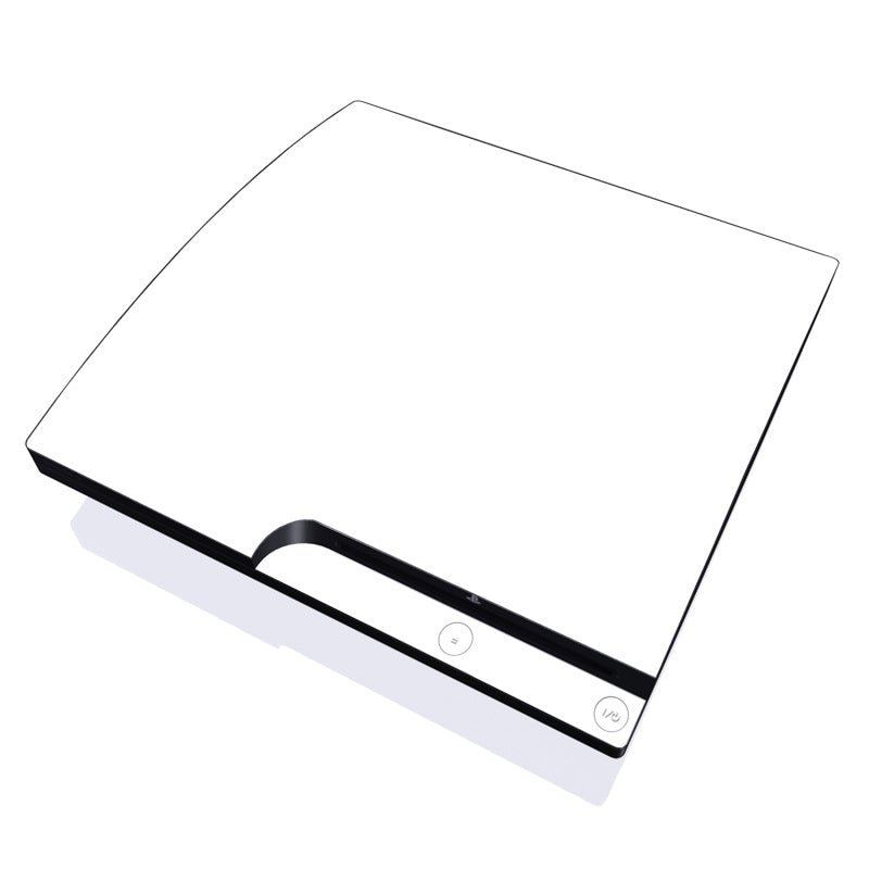 Solid State White - Sony PS3 Slim Skin