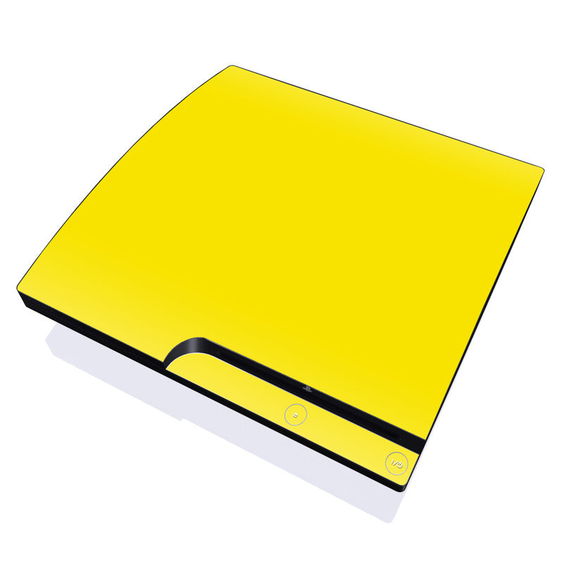 Solid State Yellow - Sony PS3 Slim Skin