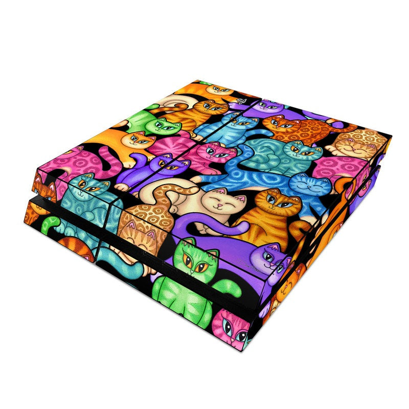 Colorful Kittens - Sony PS4 Skin