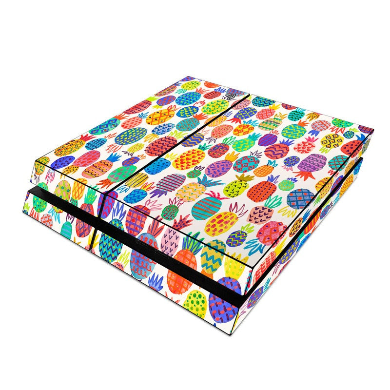 Colorful Pineapples - Sony PS4 Skin