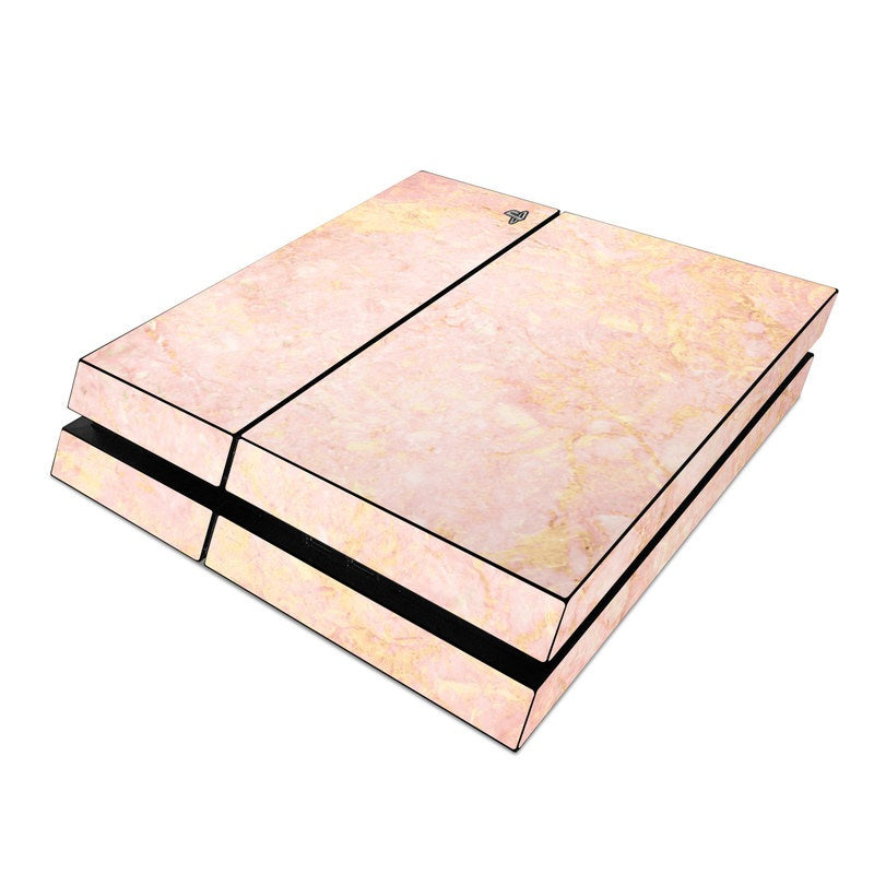 Ps 4 Roz Rose Gold Marble - Sony PS4 Skin