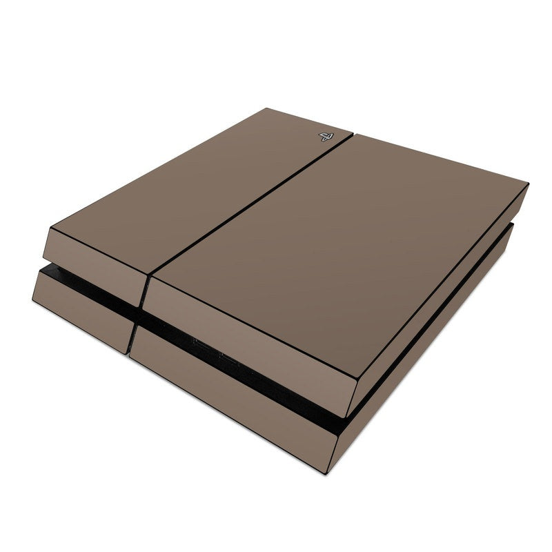 Solid State Flat Dark Earth - Sony PS4 Skin