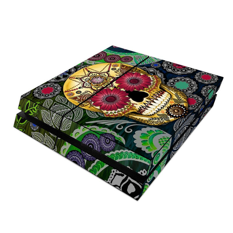 Sugar Skull Paisley - Sony PS4 Skin