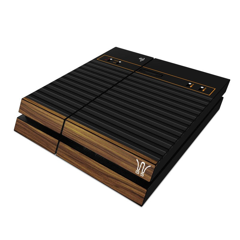 Wooden Gaming System - Sony PS4 Skin