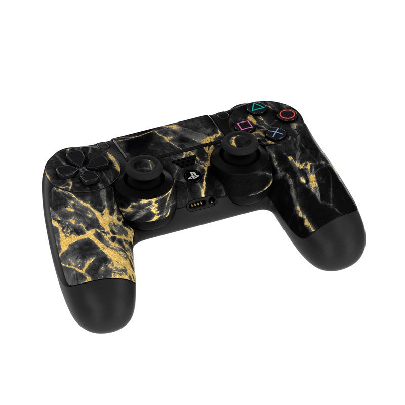 Black Gold Marble - Sony PS4 Controller Skin