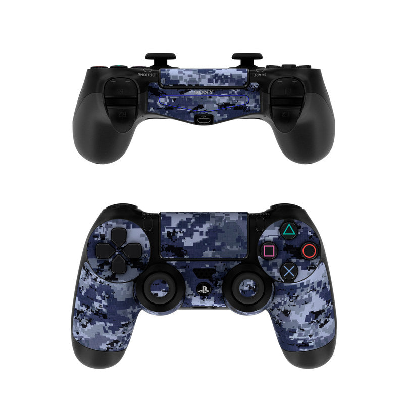 Digital Navy Camo Sony PS4 Controller Skin