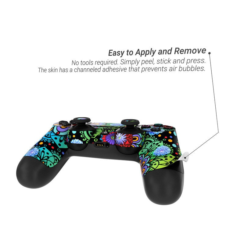Funky Floratopia - Sony PS4 Controller Skin